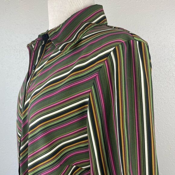 Notations Button Down Shirt Size L EUC - Picture 4 of 6